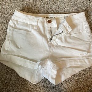 White shorts